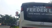 Bus feeder Kota Wisata ke LRT Harjamukti